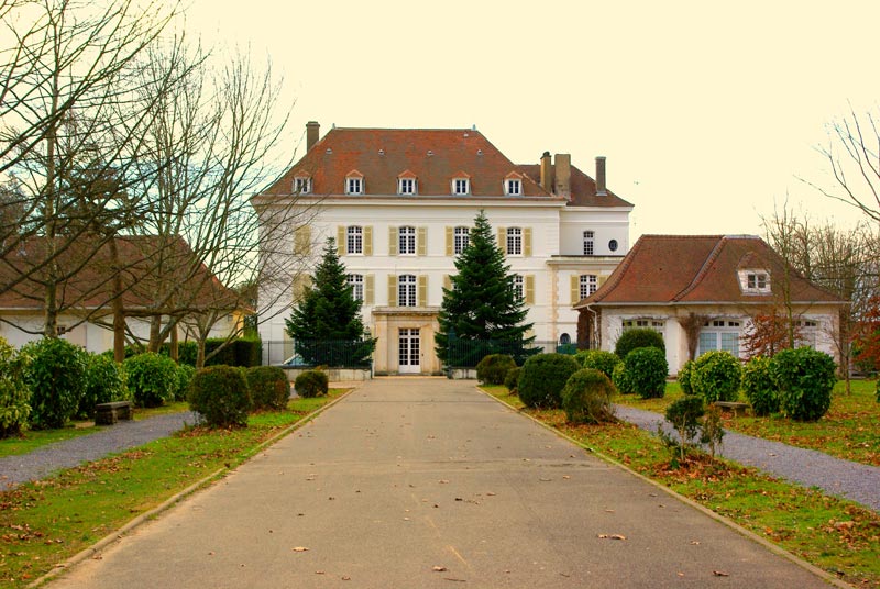 Lycée Bayonne Villa Pia - Façade entrée