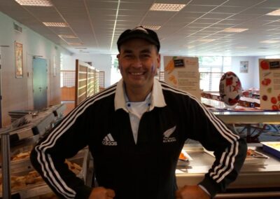 Lycée Villapia - Self thème Rugby - 2