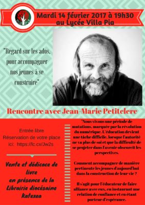 affiche Petitclerc fev 2017