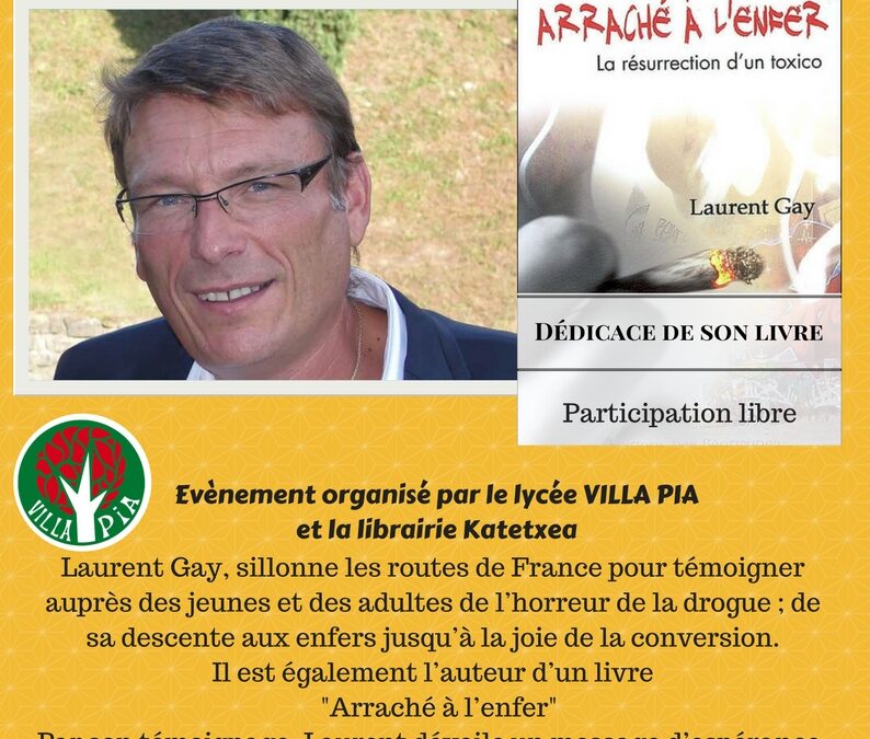 Rencontre avec Laurent Gay : témoignage de vie